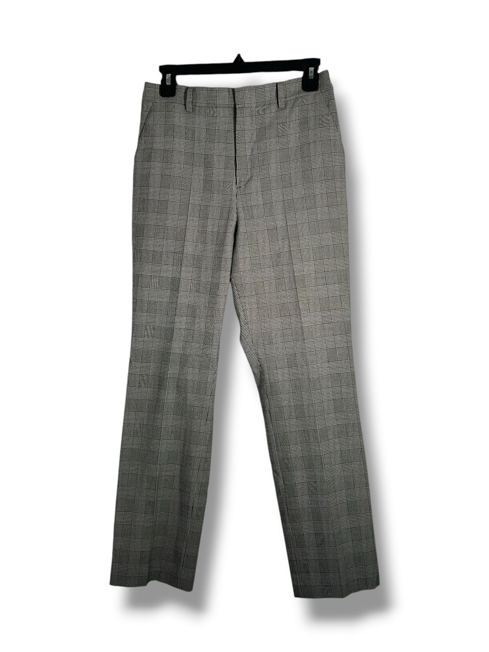 Uniqlo Gray Tartan Straight Leg Business Slacks Size Small - “Arushi”
